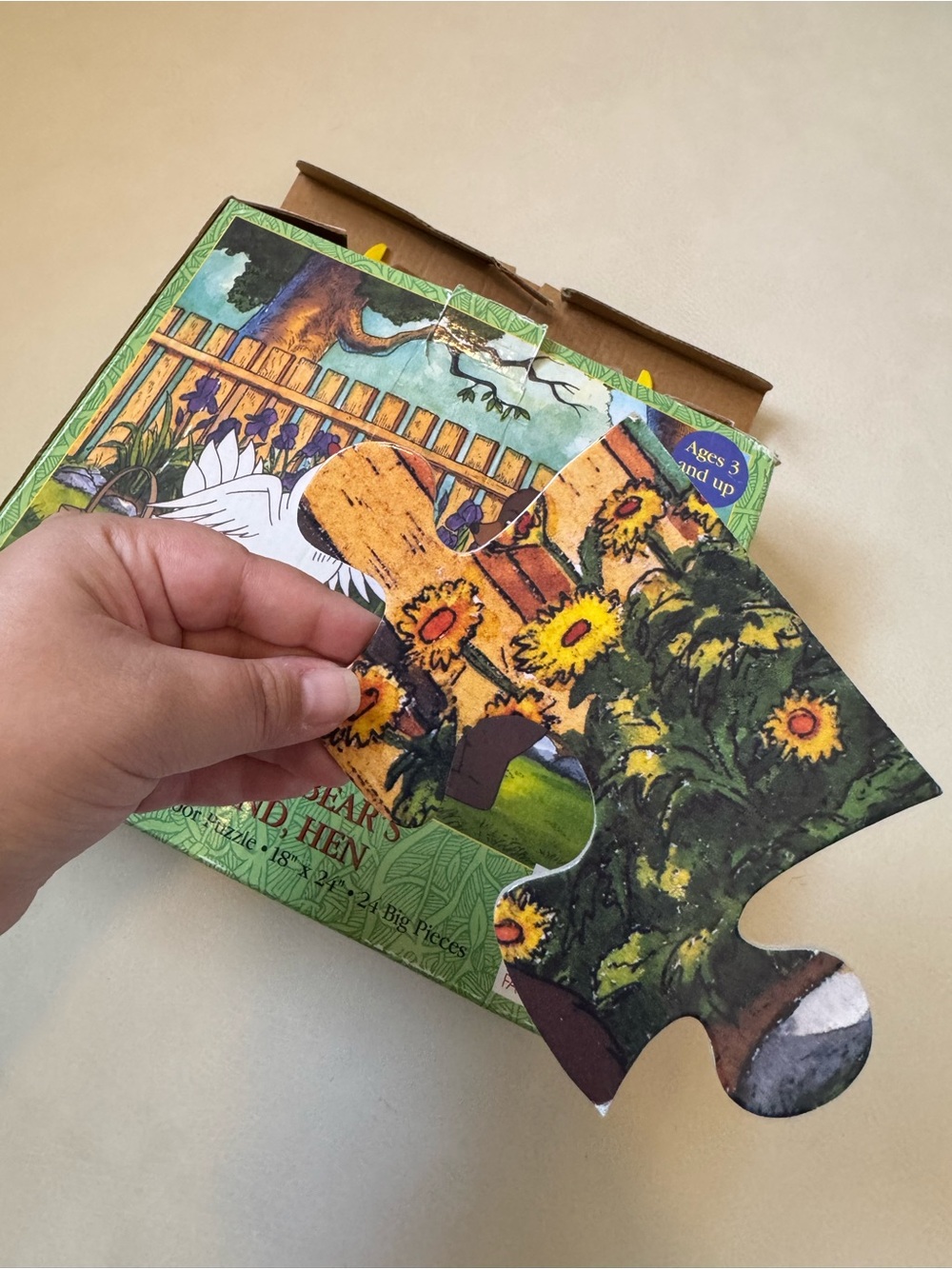 1999 Little Bear Floor Puzzle - Picture 4 of 4